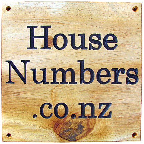 House Numbers NZ Hand crafted wood house numbers